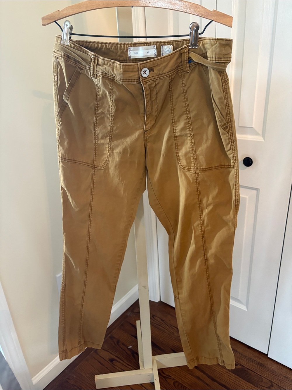 Anthropologie hei hei the wanderer Utility Pants in Rust size 28 - Picture 2 of 4